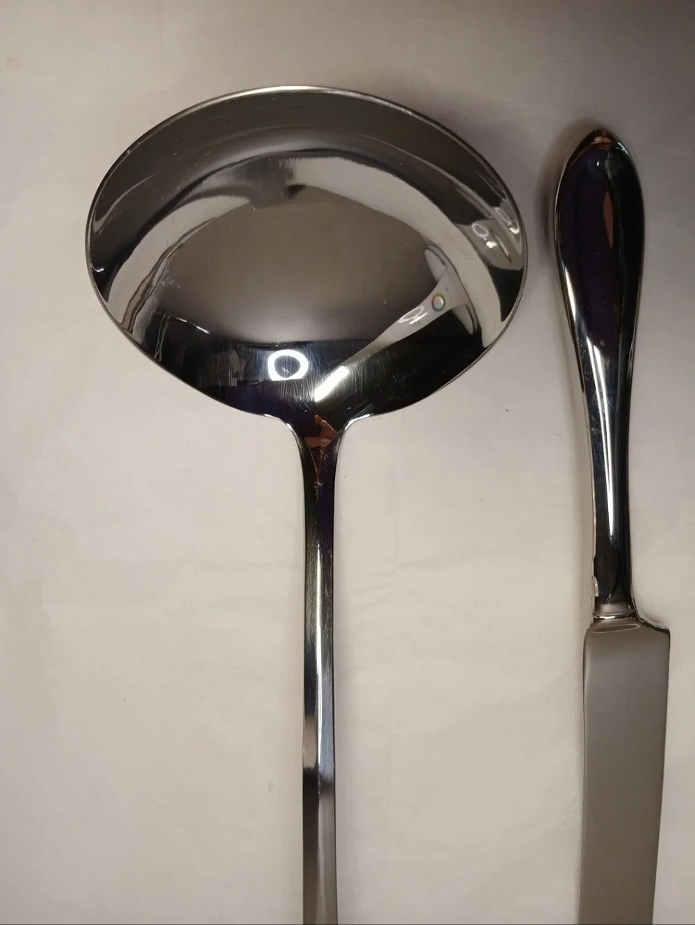 Gorham Silver-Tone Cake Server, Knife & Ladle Set